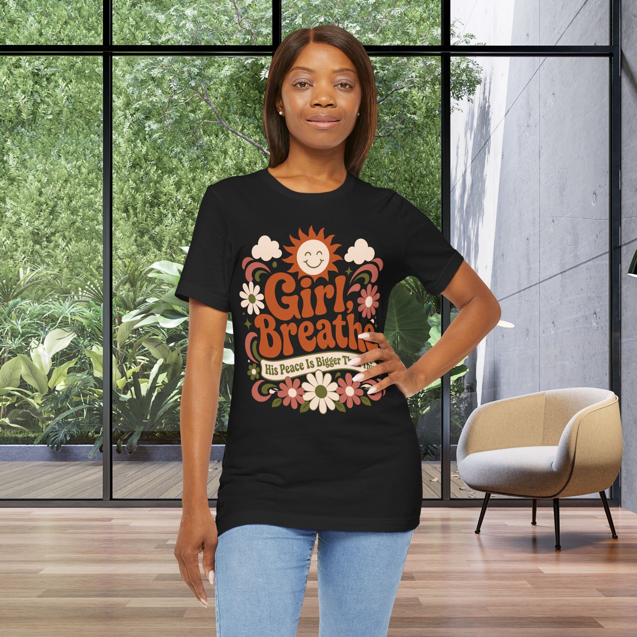 Girl, Breathe Graphic Tee