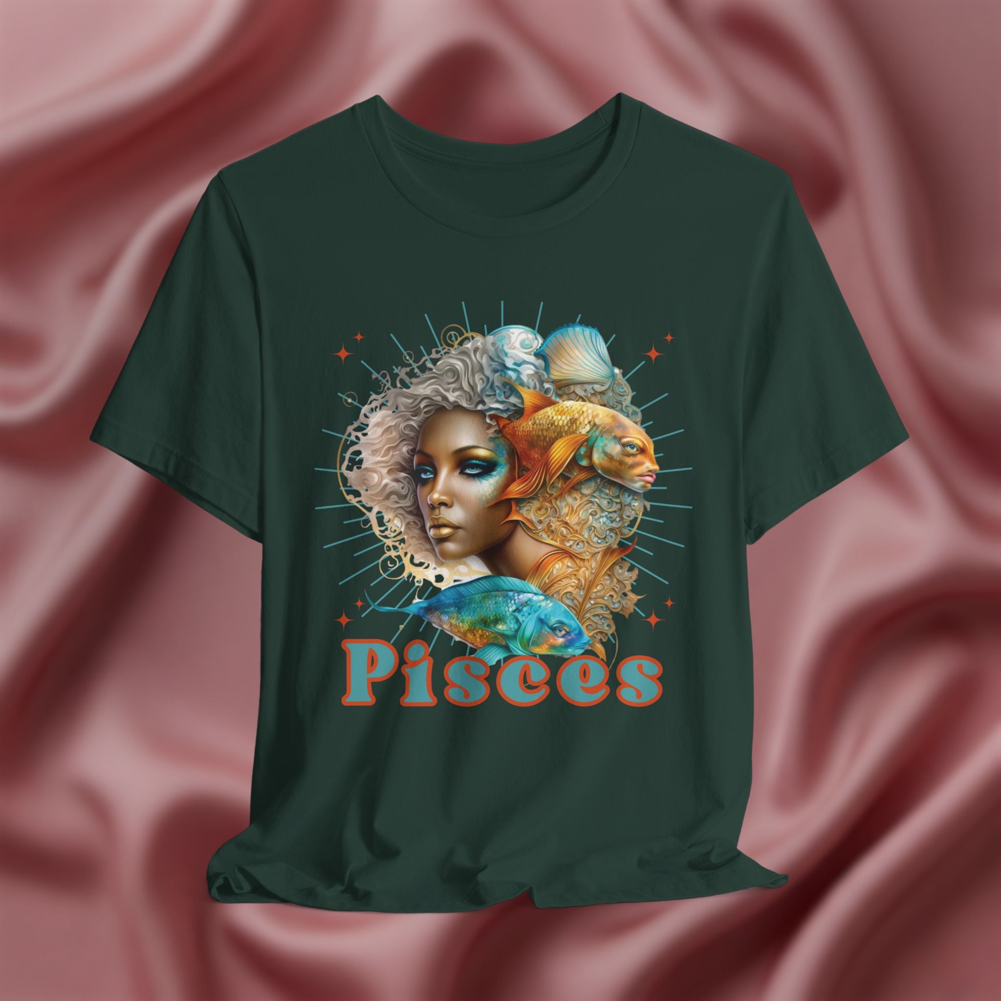 Pisces Zodiac Graphic Tee
