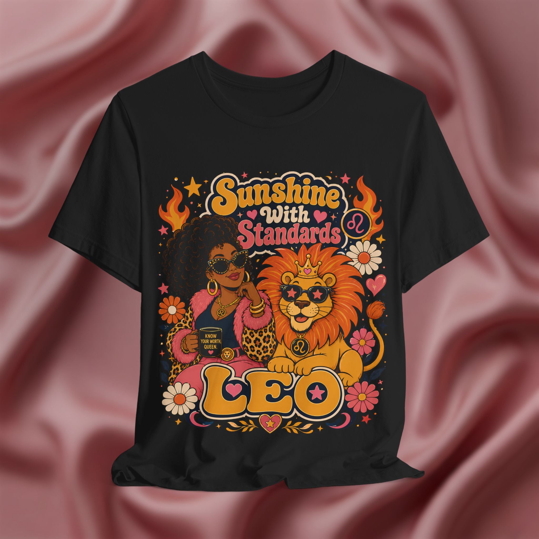 Leo Zodiac Graphic Tee