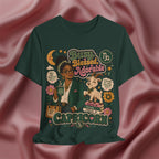 Green t-shirt with Capricorn zodiac design