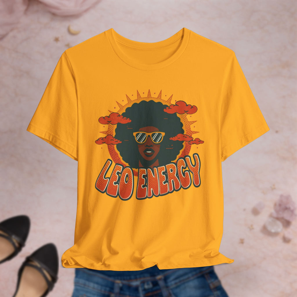 Leo Zodiac Energy Tee