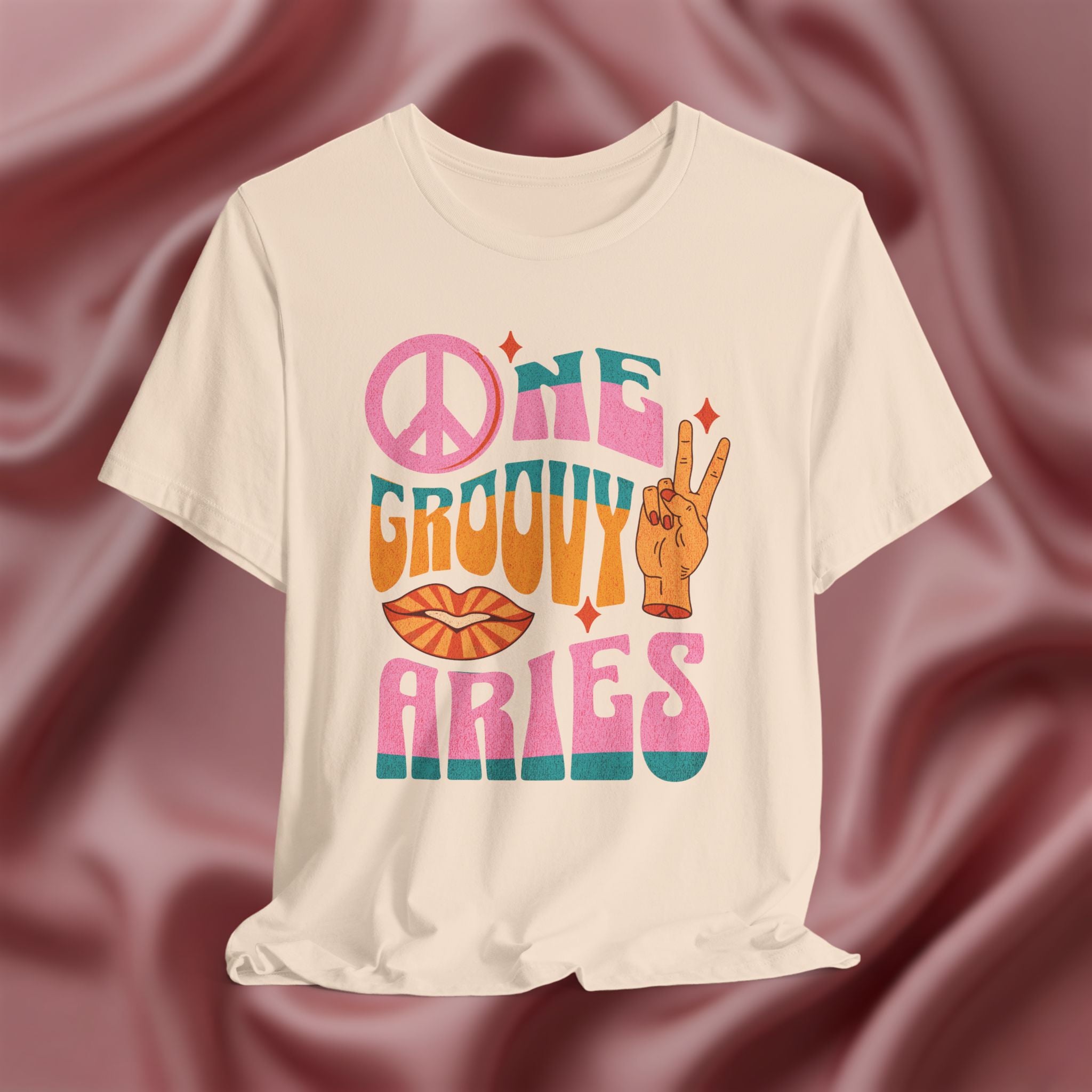 One Groovy Aries Graphic Tee
