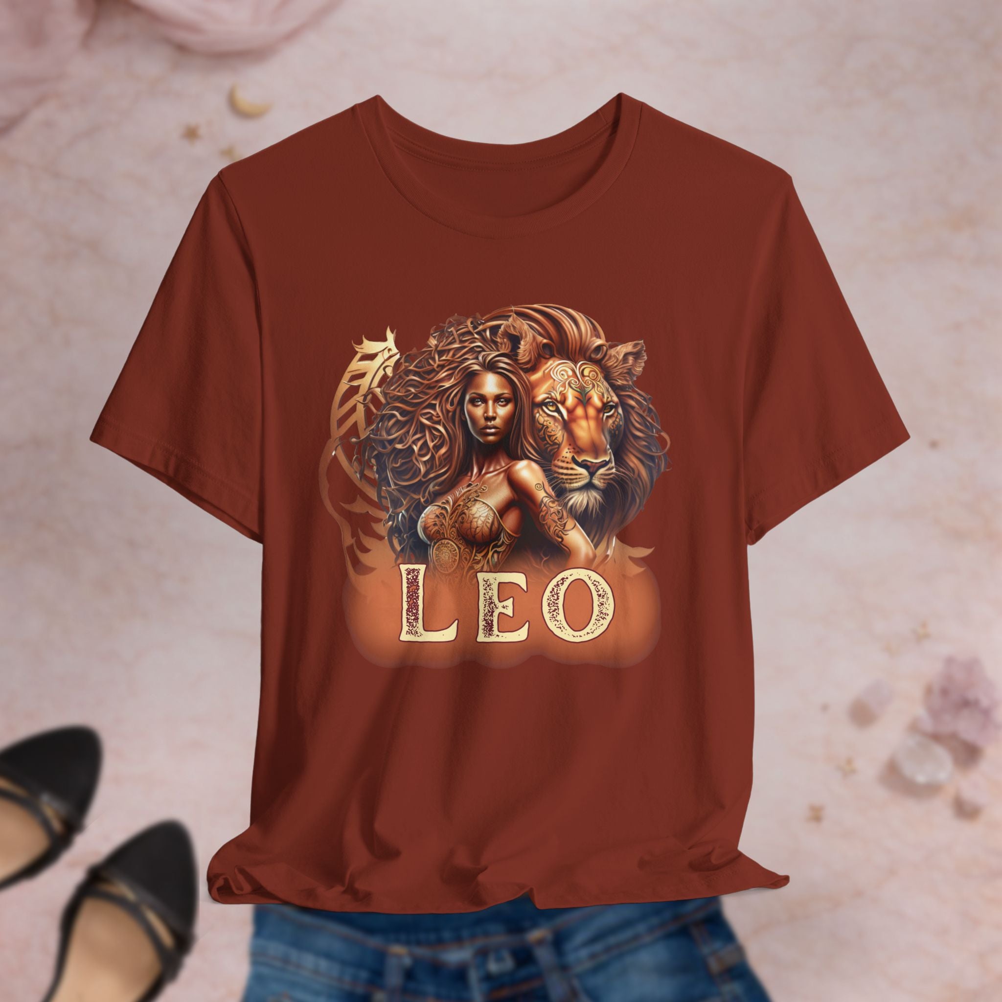 Leo Zodiac Muse Tee