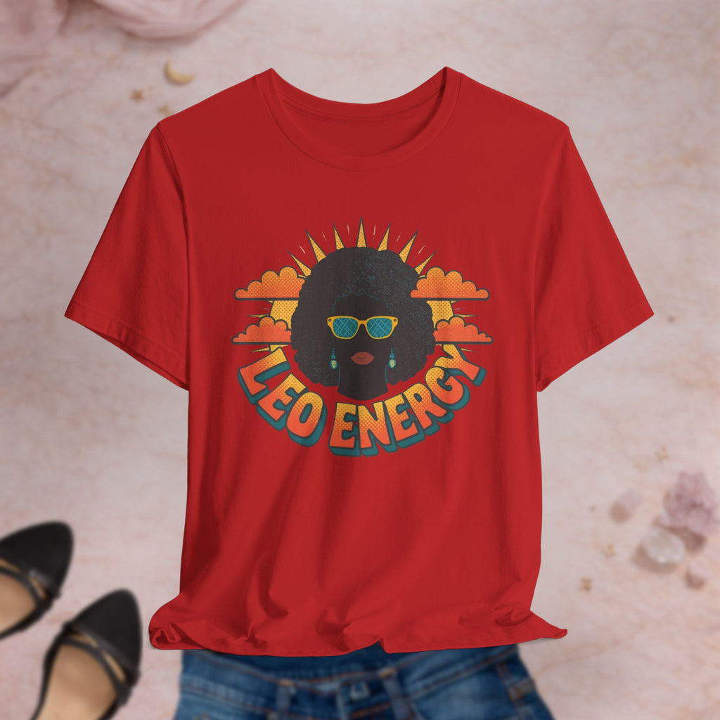 Leo Zodiac Energy Tee