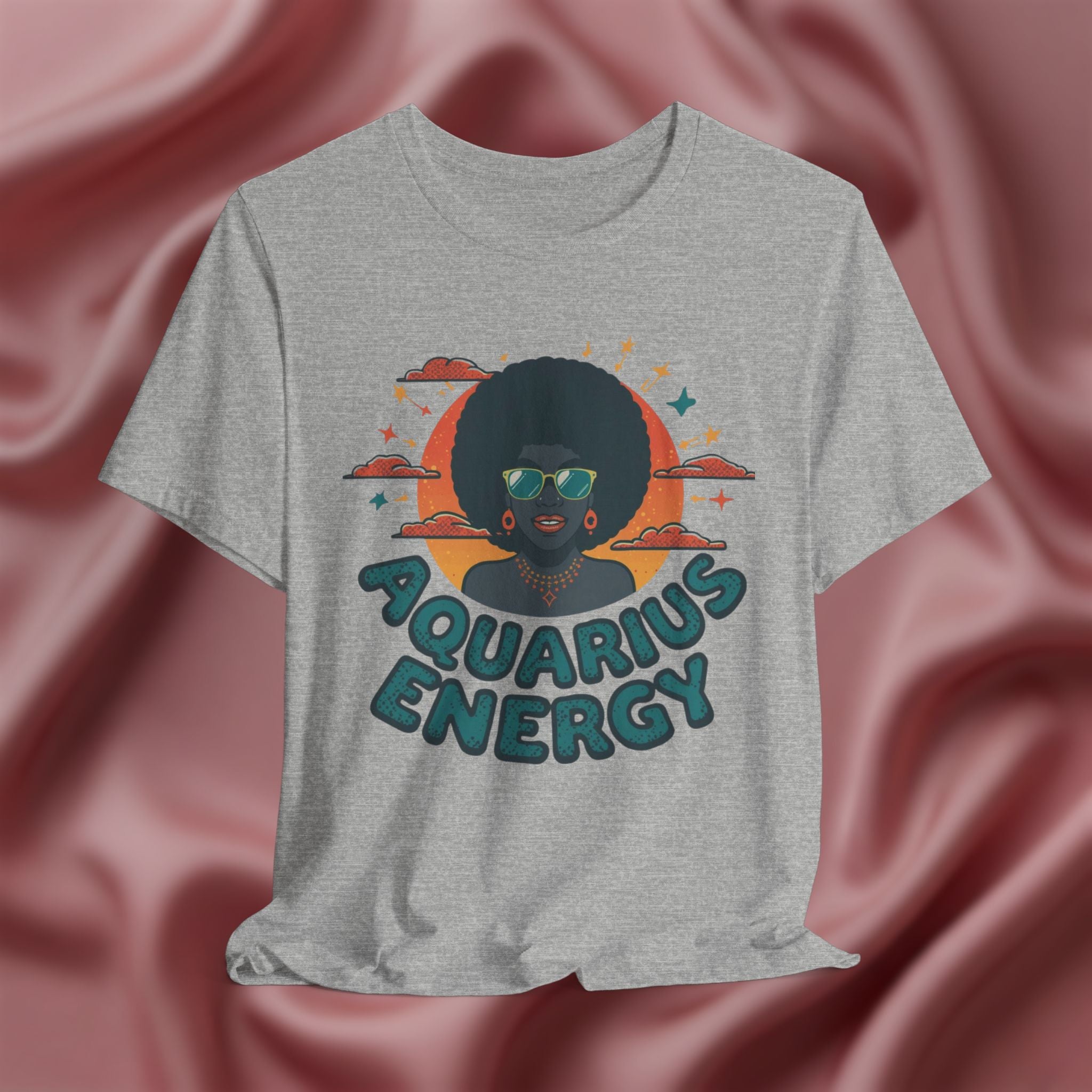 Aquarius Zodiac Energy Tee