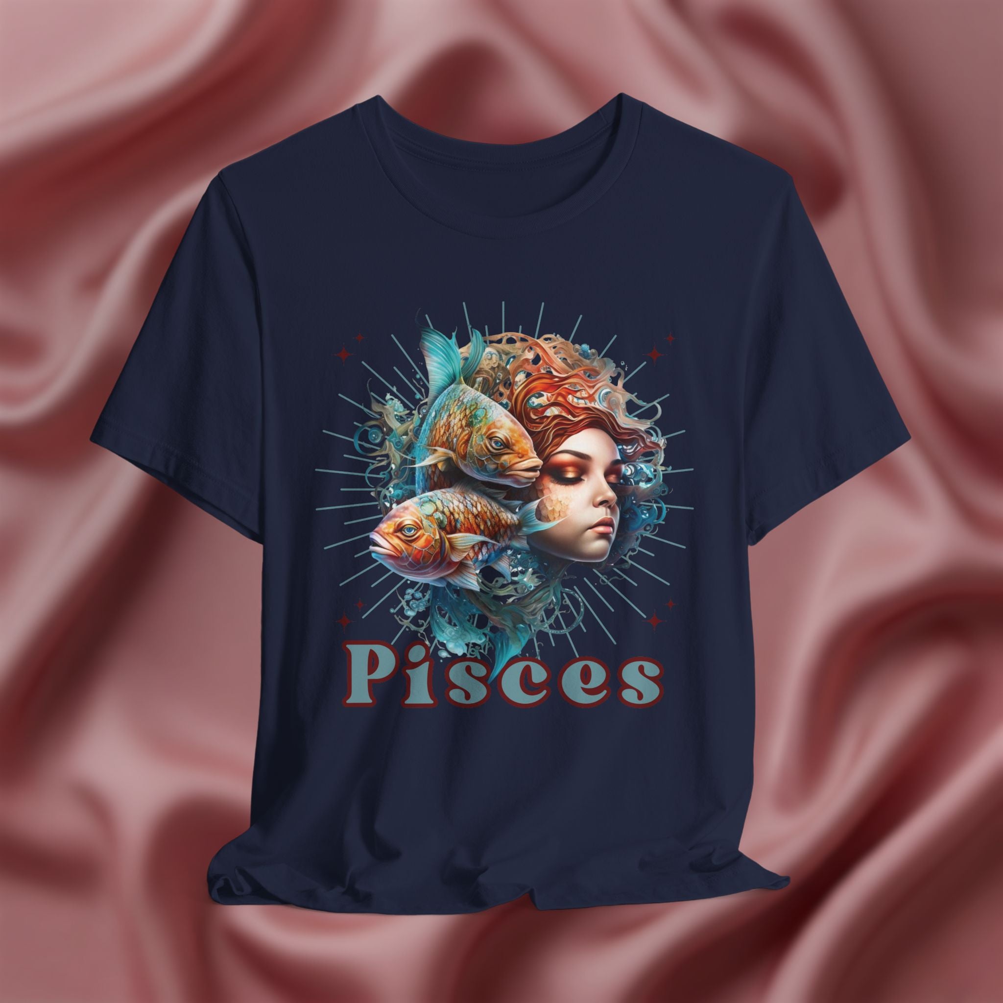Pisces Zodiac Graphic Tee
