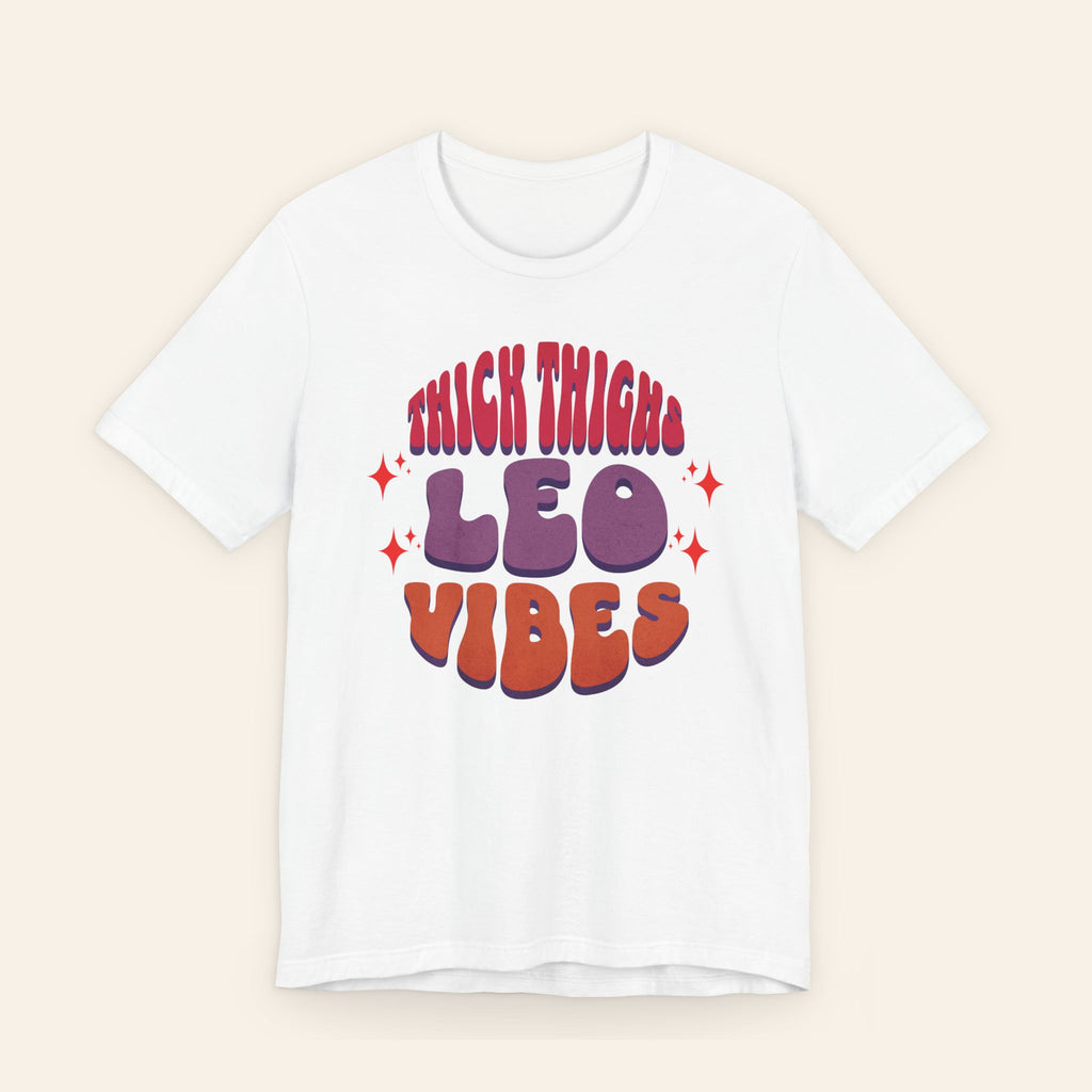 Thick Thighs Leo Vibes Tee