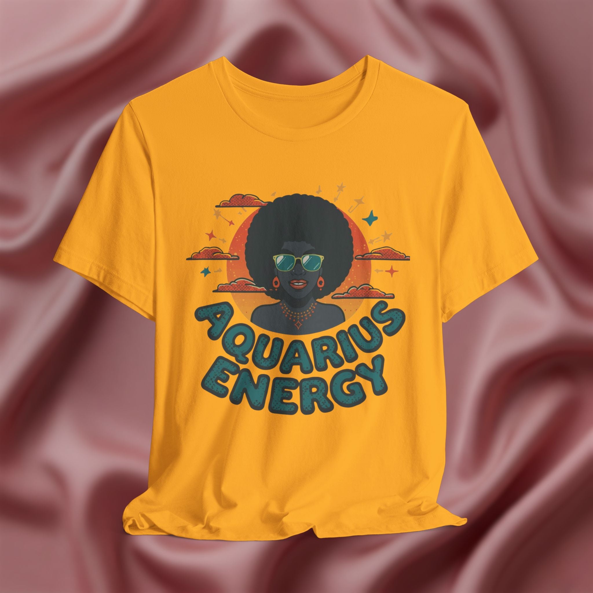 Aquarius Zodiac Energy Tee