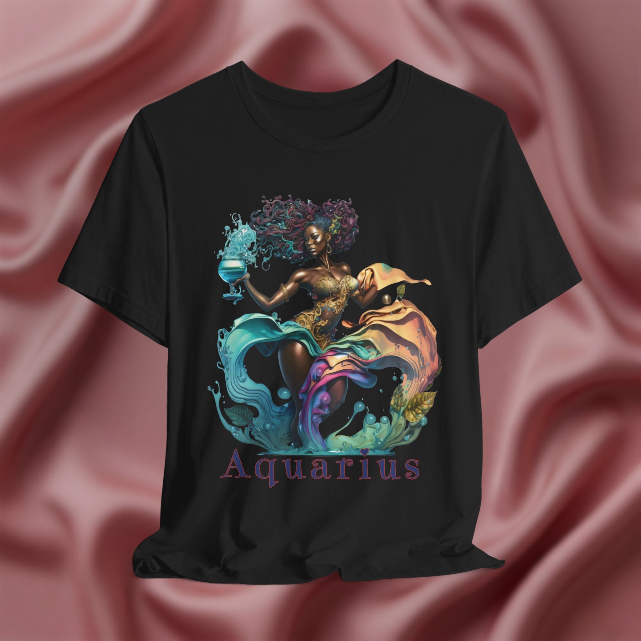 Aquarius Zodiac Graphic Tee