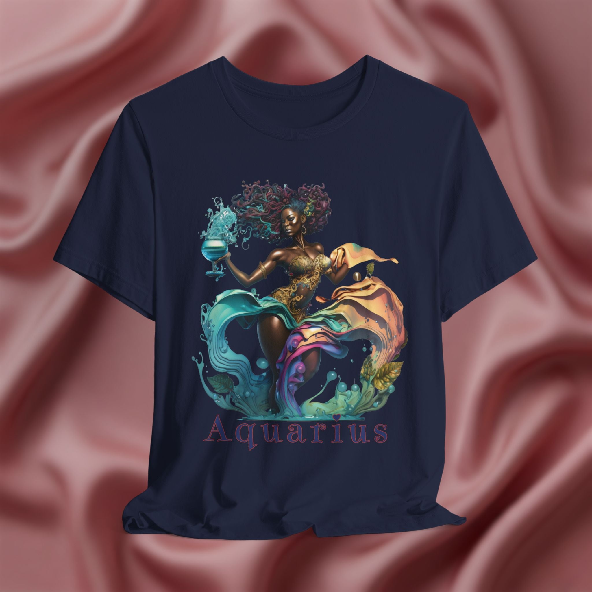 Aquarius Zodiac Graphic Tee