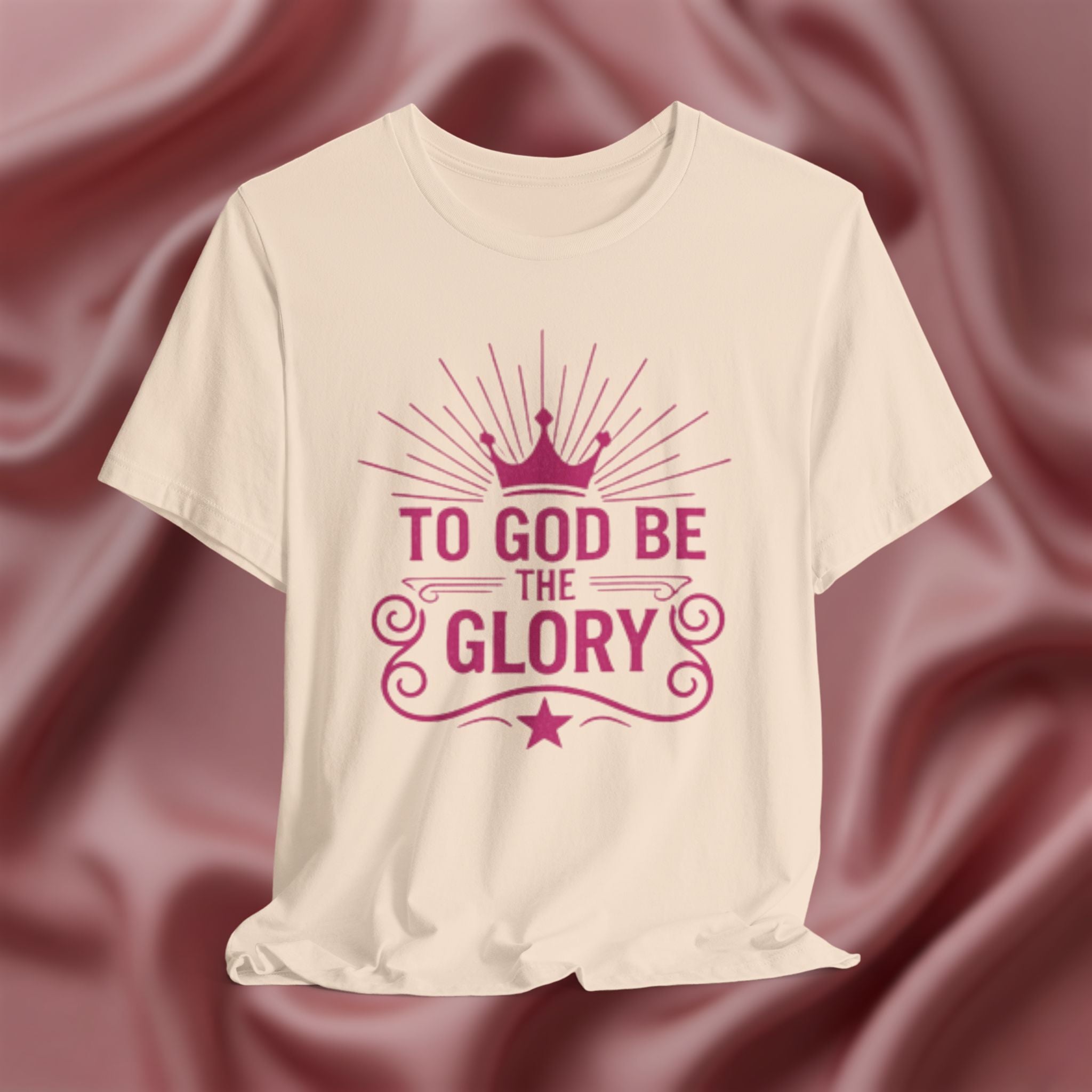 To God Be The Glory Faith Tee