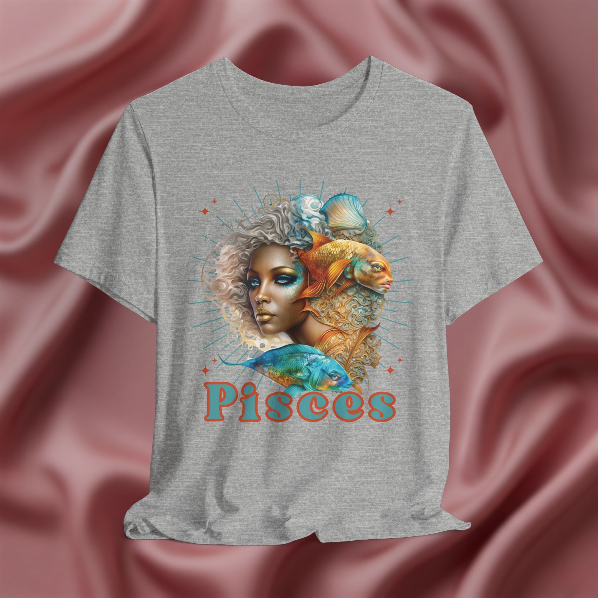 Pisces Zodiac Graphic Tee