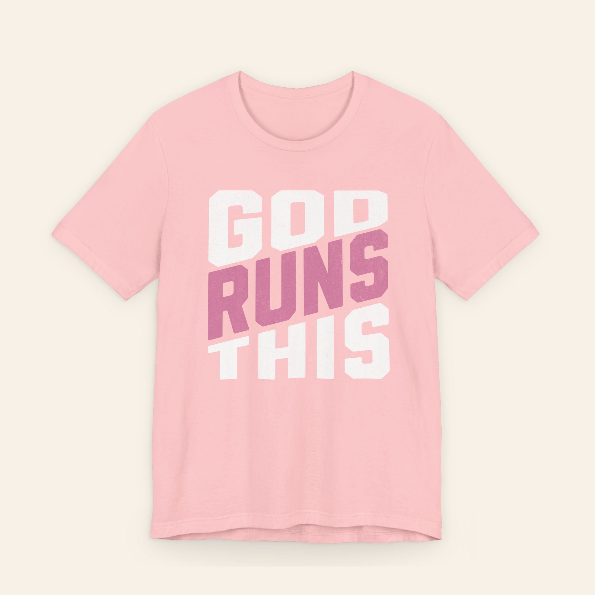 God Runs This Faith Tee