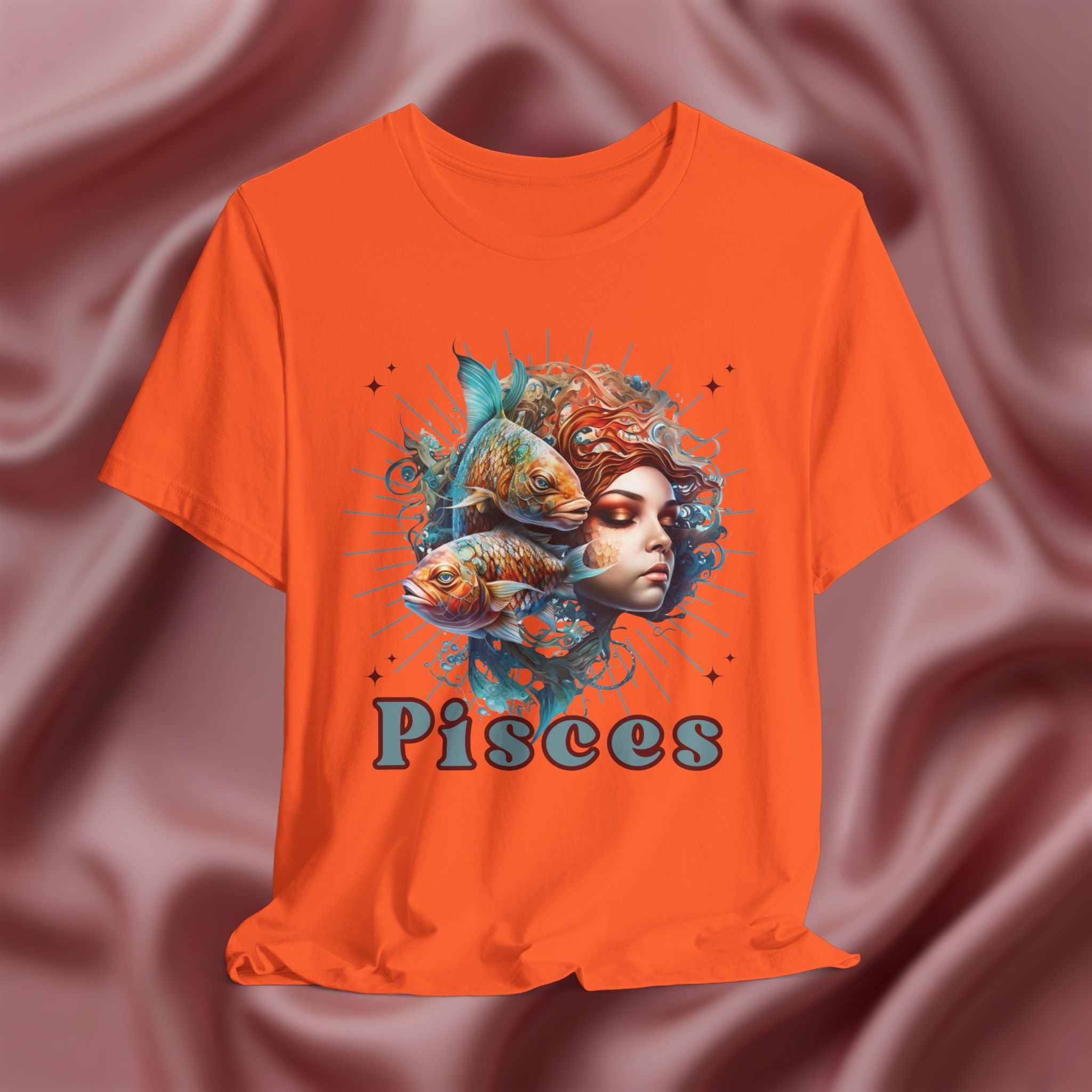 Pisces Zodiac Graphic Tee