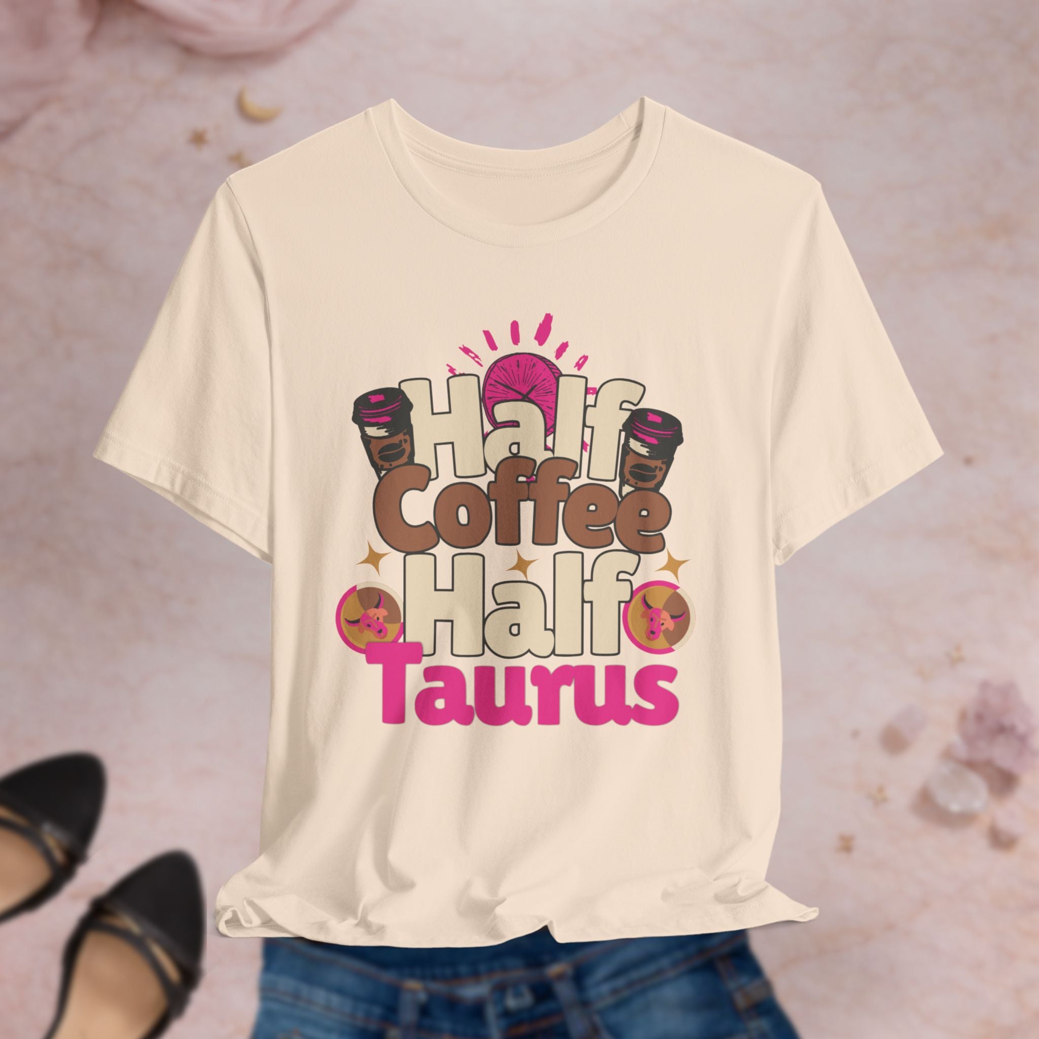 Half Coffee Half Taurus Tee