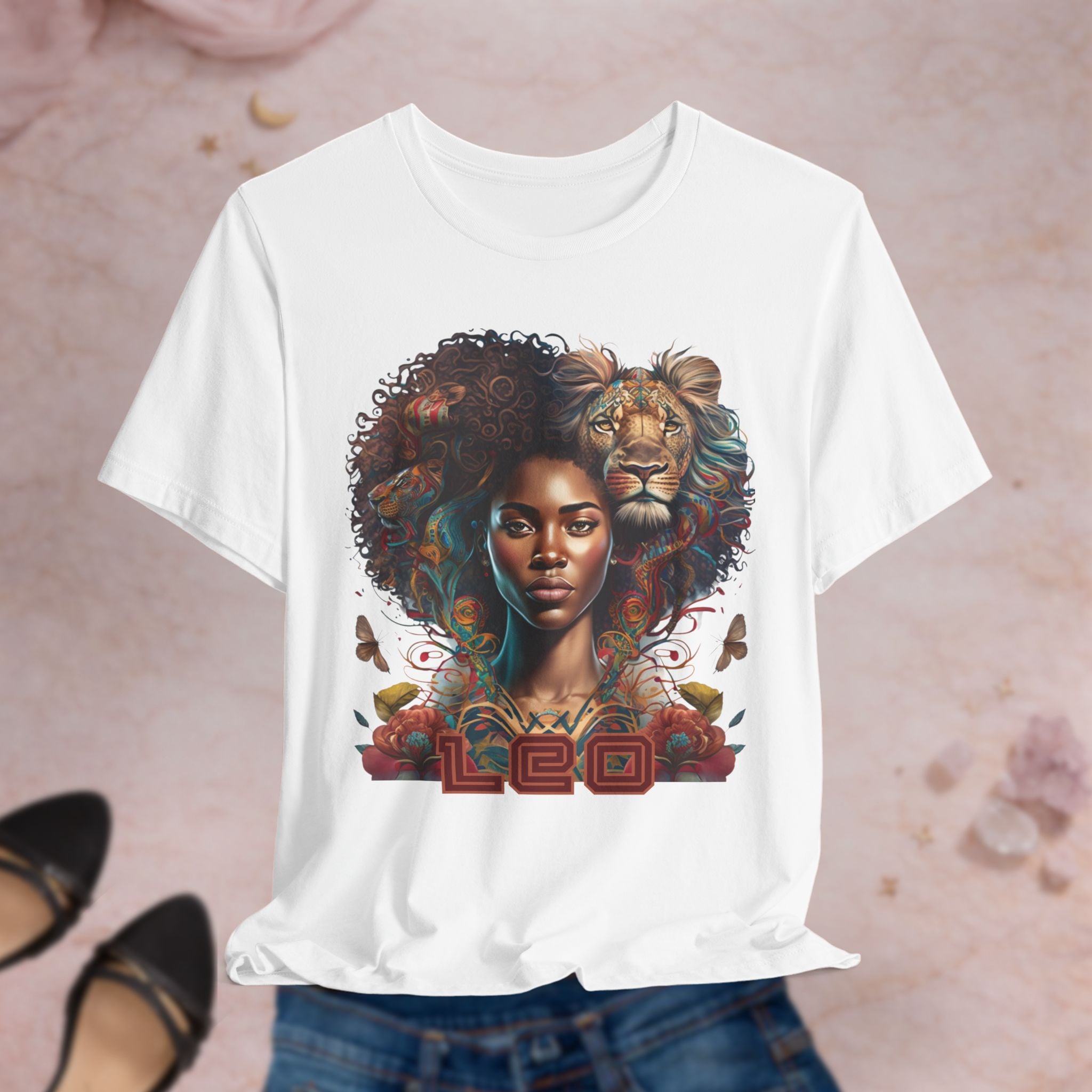 Leo Zodiac Muse Tee