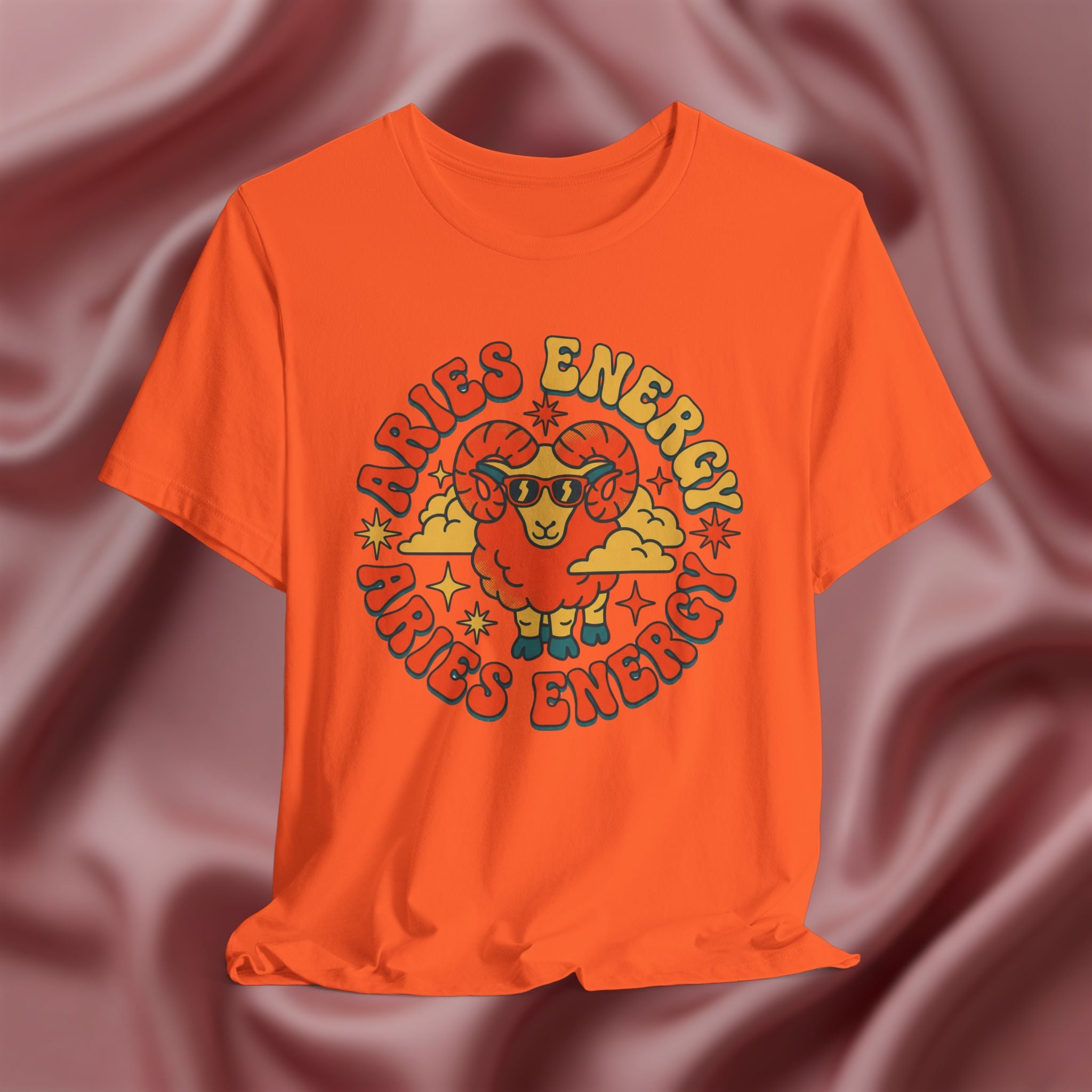 Aries Zodiac Energy Tee