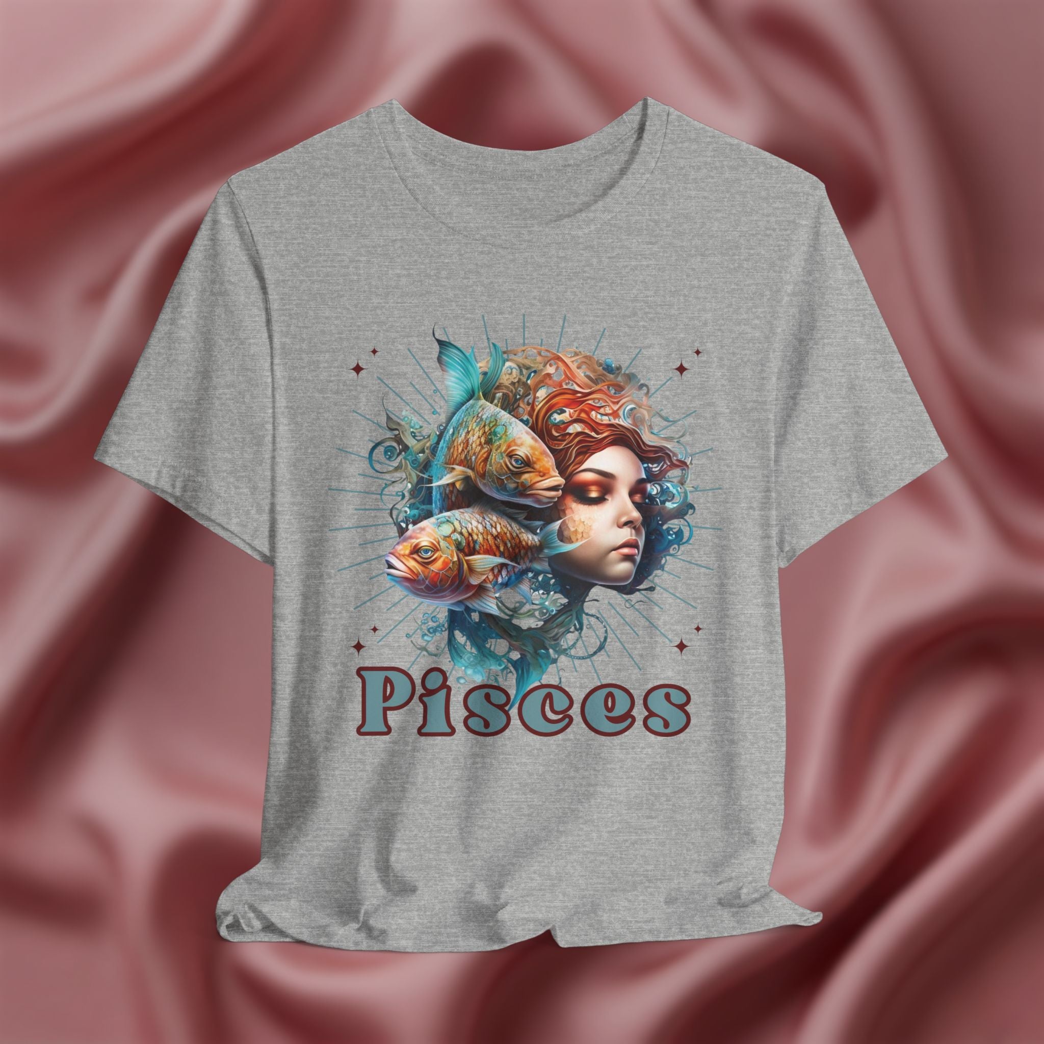 Pisces Zodiac Graphic Tee