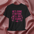 He's Done it Before Faith Tee