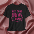 He's Done it Before Faith Tee