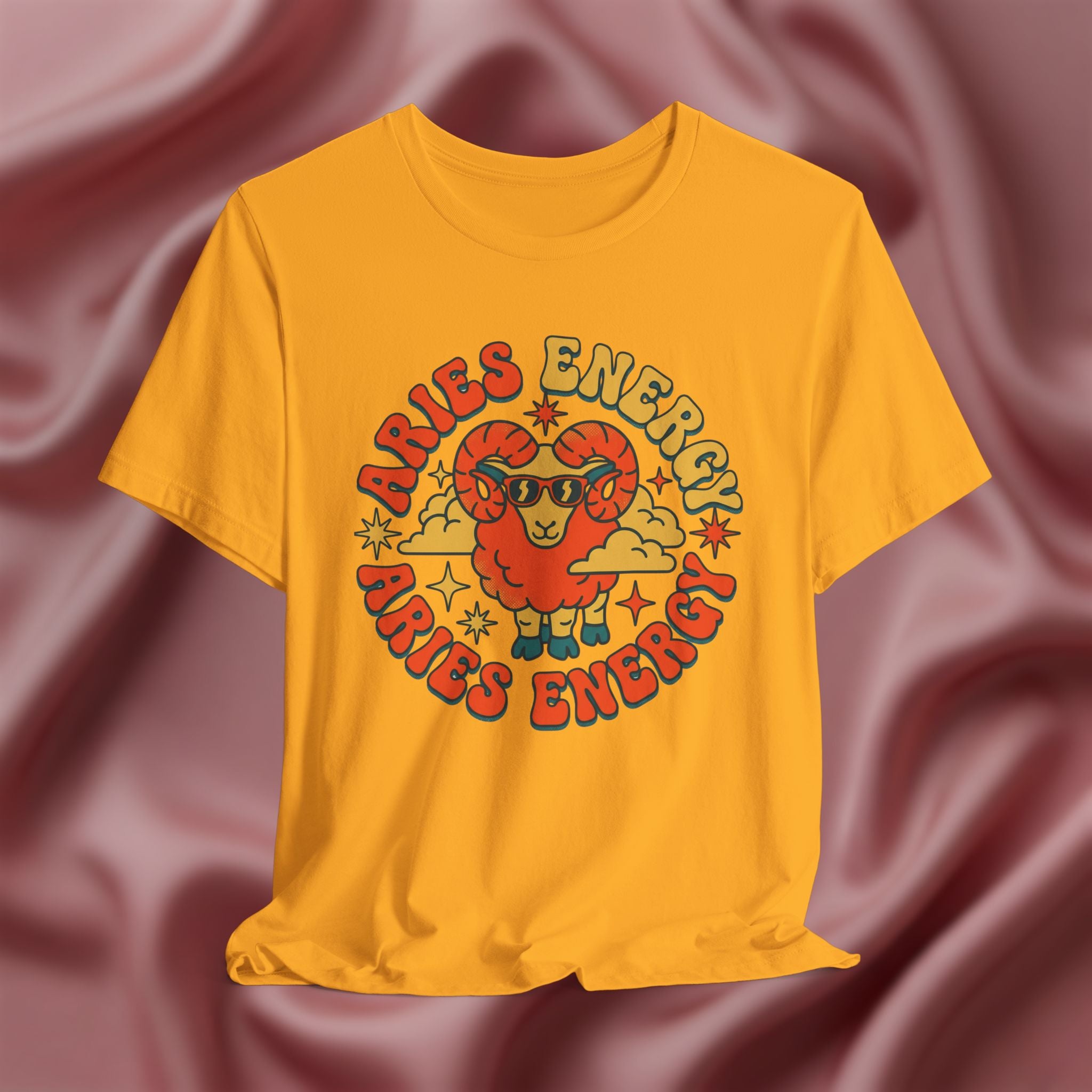 Aries Zodiac Energy Tee