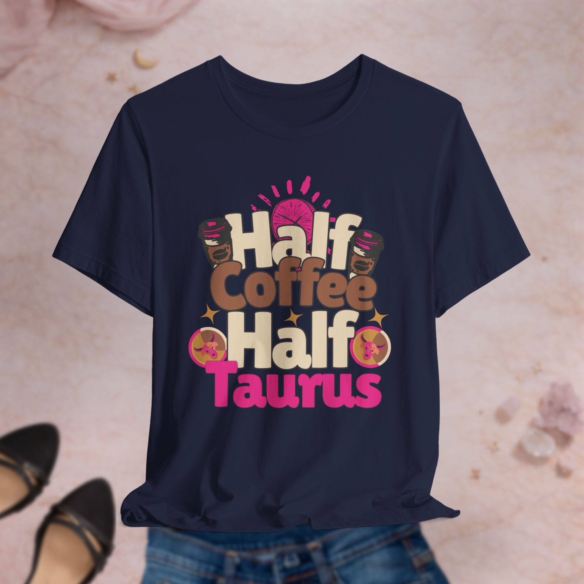 Half Coffee Half Taurus Tee