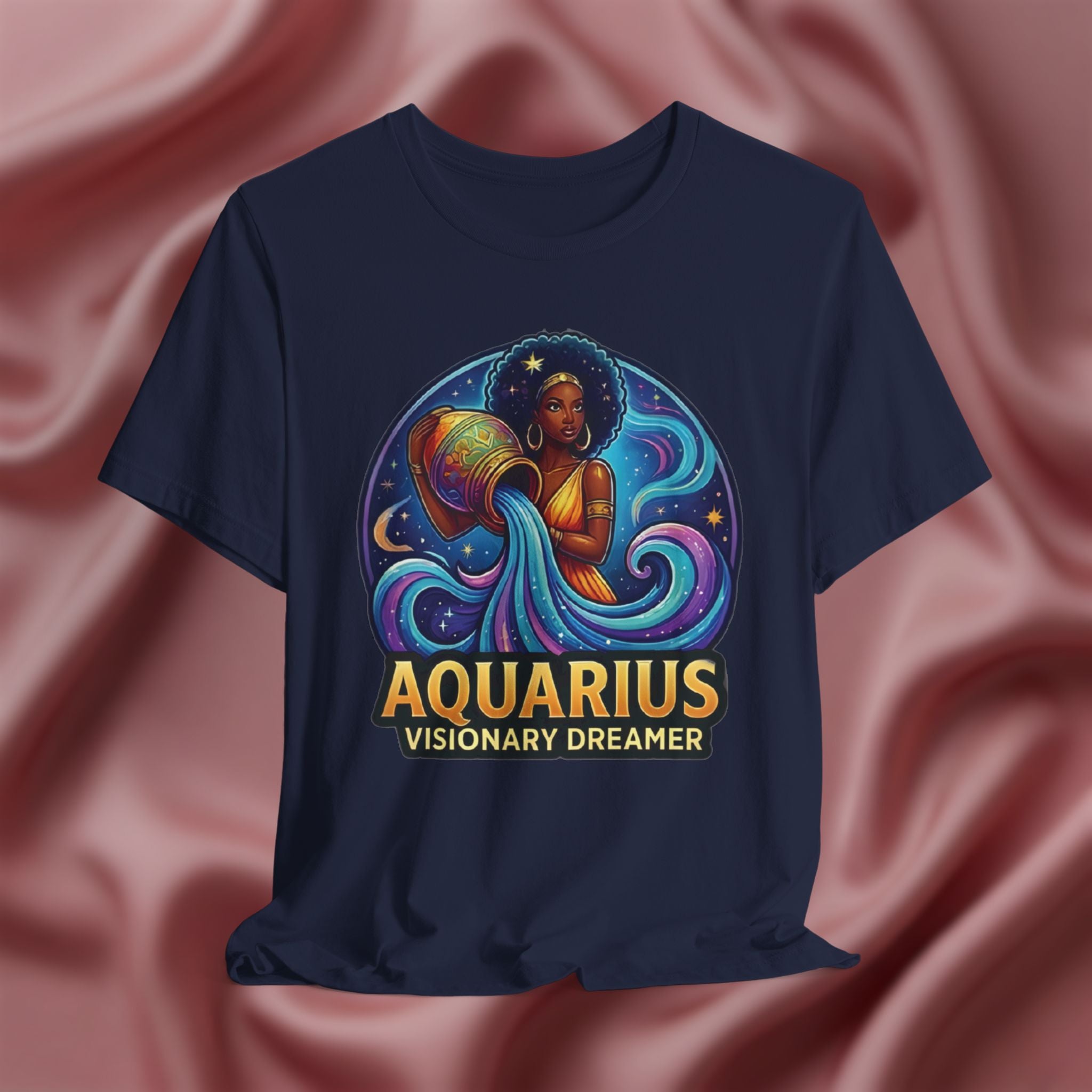 Aquarius Zodiac Graphic Tee