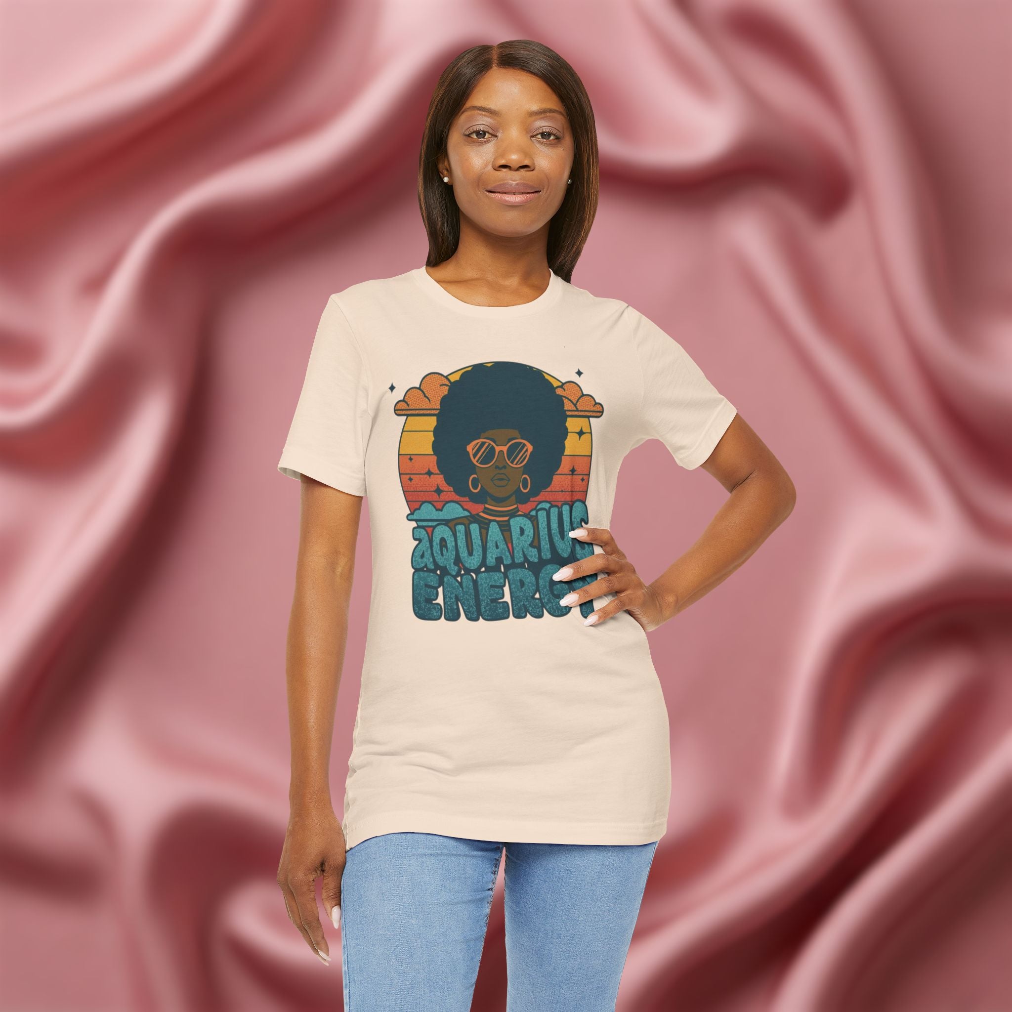 Aquarius Zodiac Energy Tee