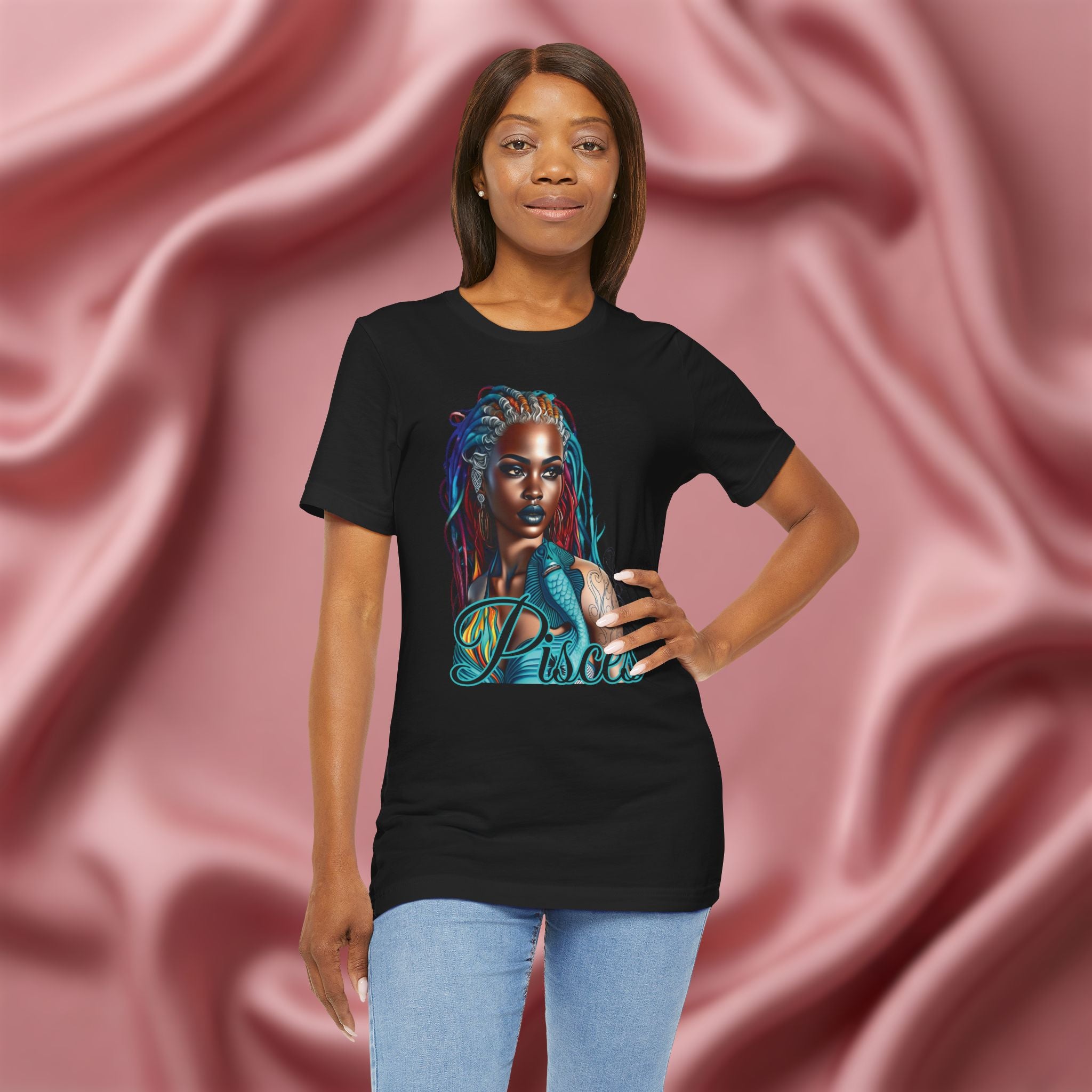 Pisces Zodiac Graphic Tee