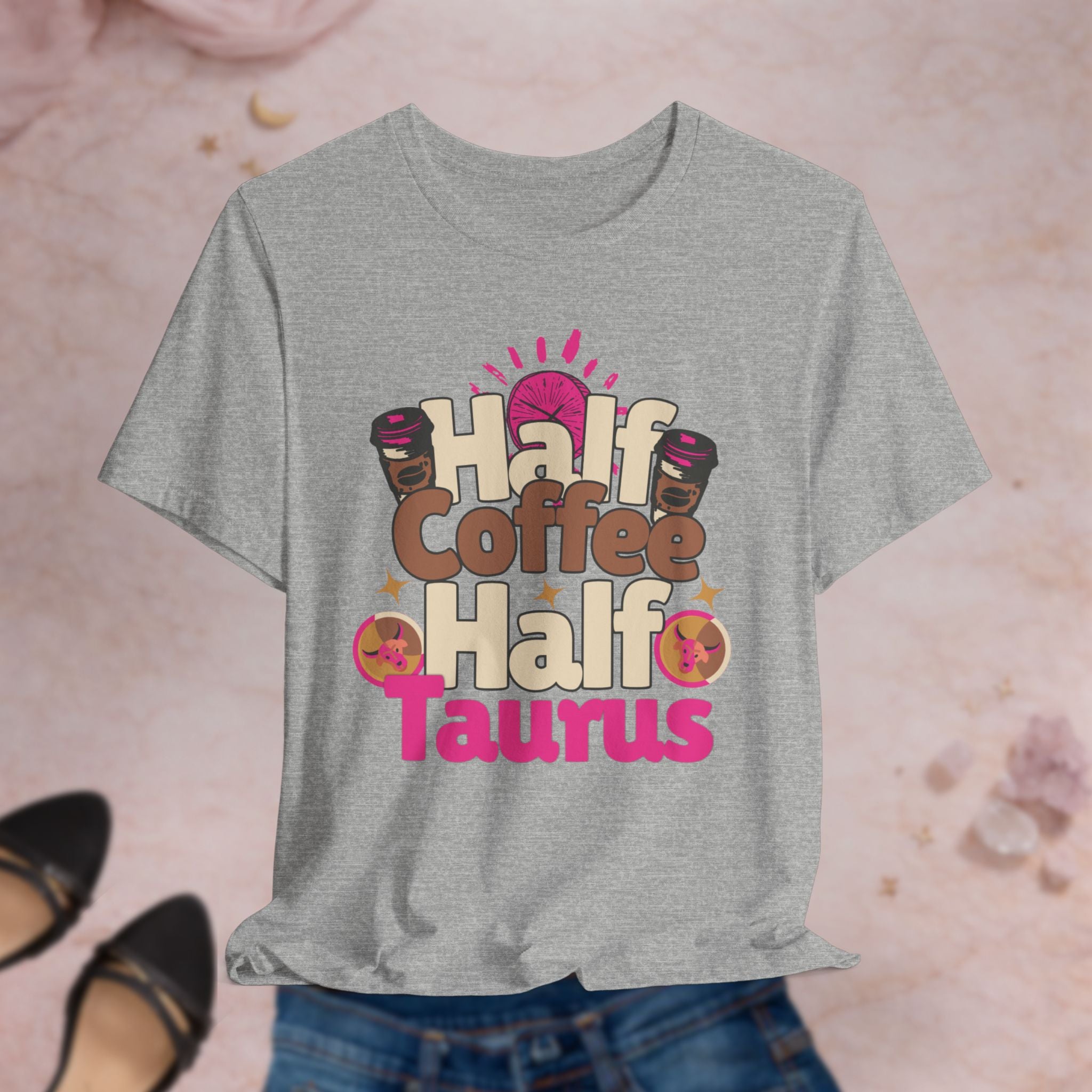 Half Coffee Half Taurus Tee