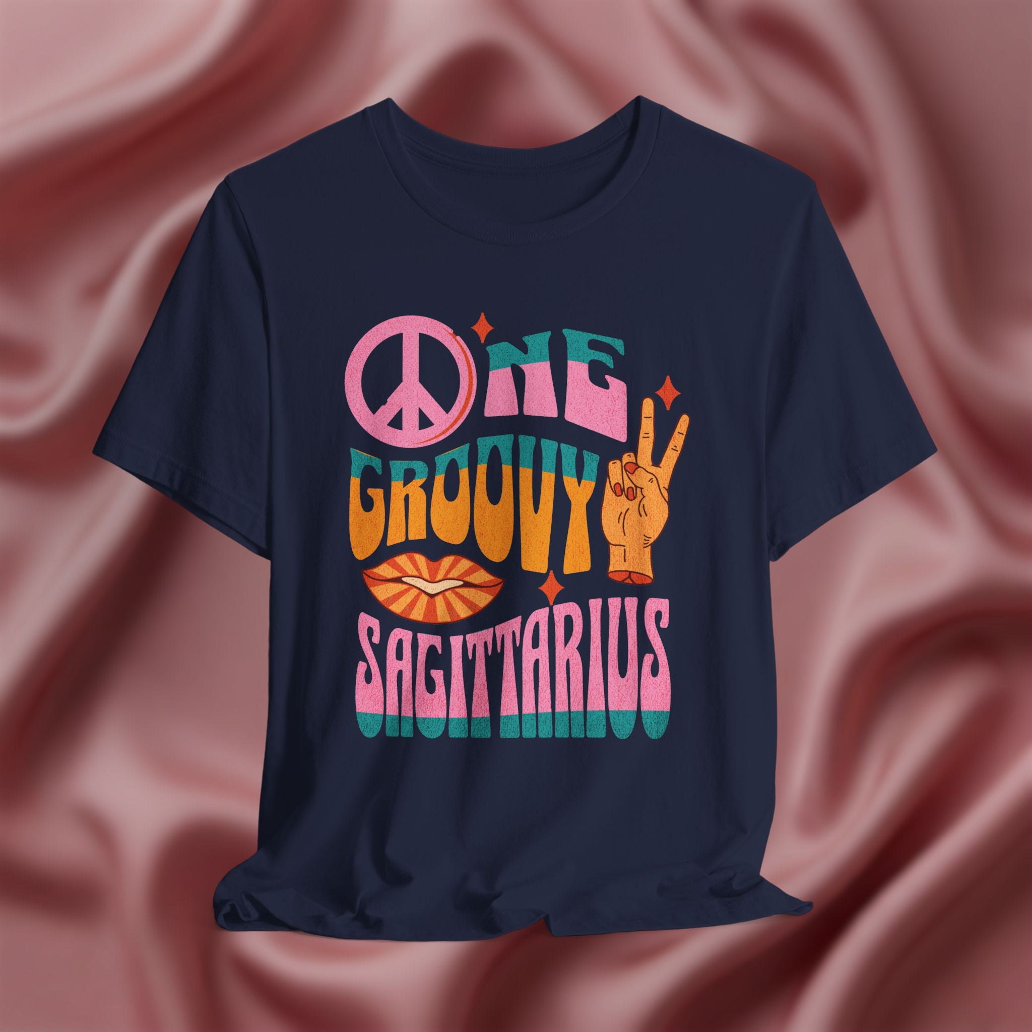 One Groovy Sagittarius Graphic Tee