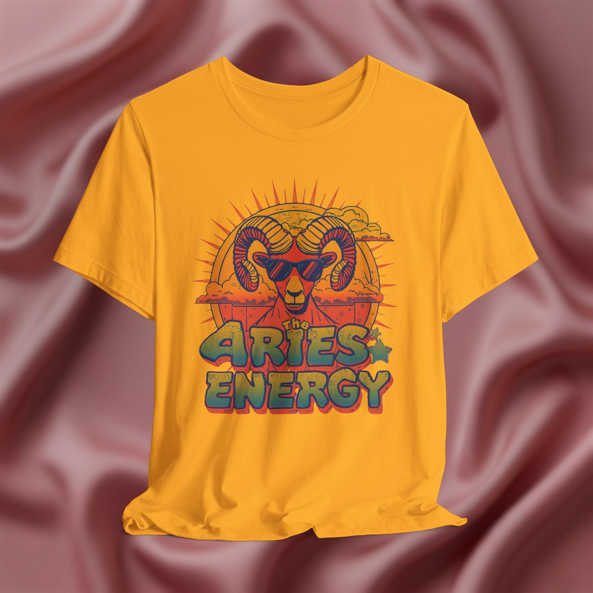 Aries Zodiac Energy Tee