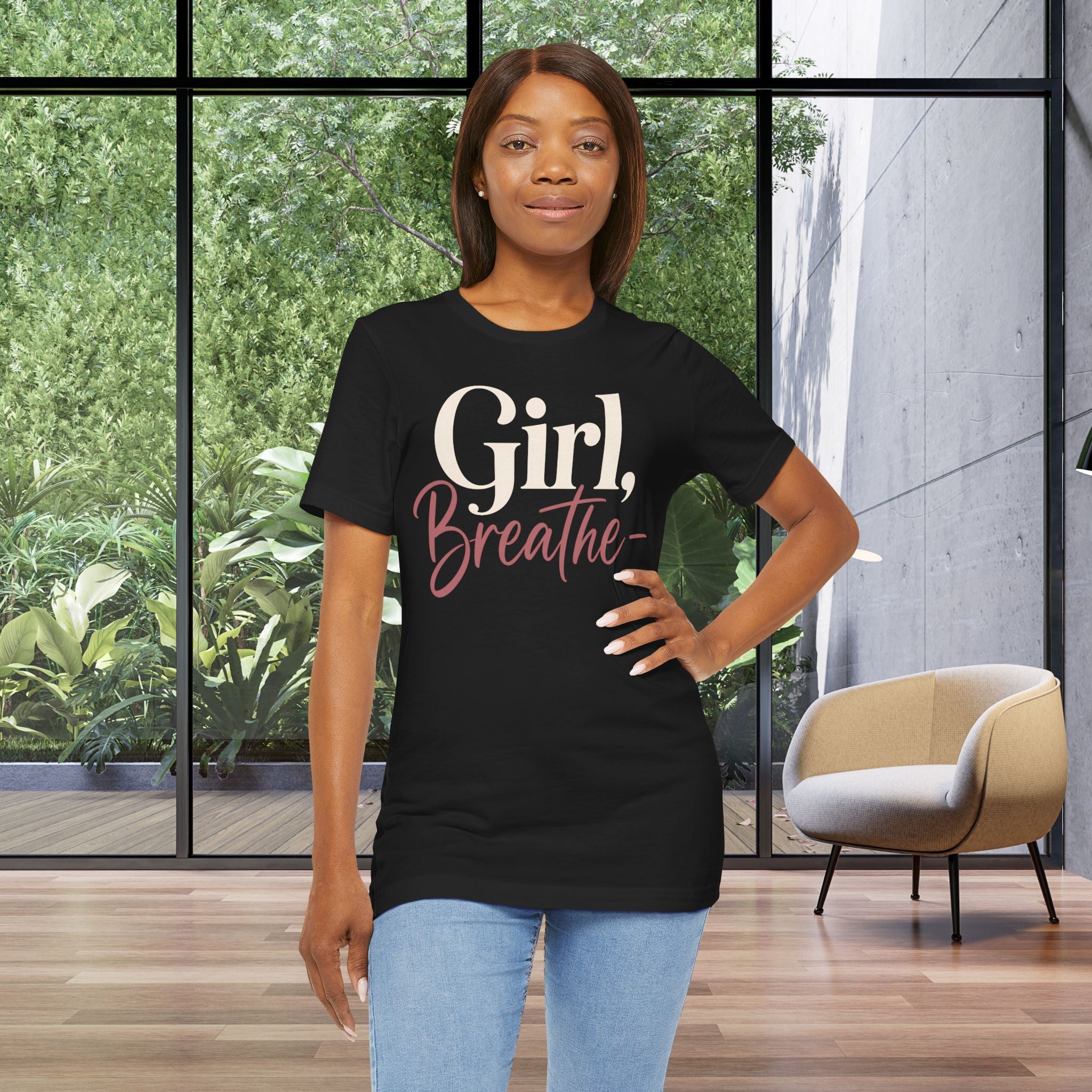 Girl, Breathe Graphic Tee