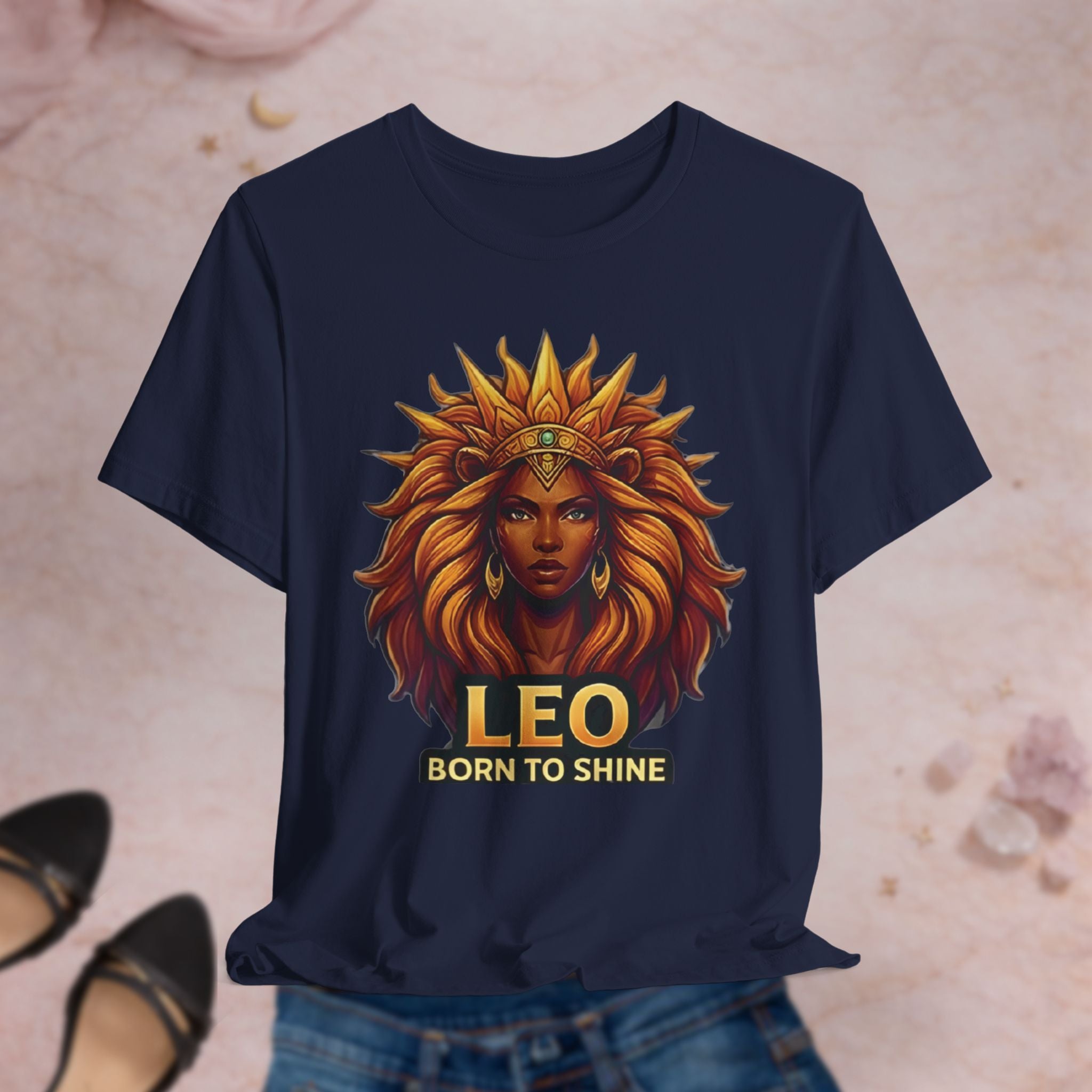 Leo Zodiac Muse Tee