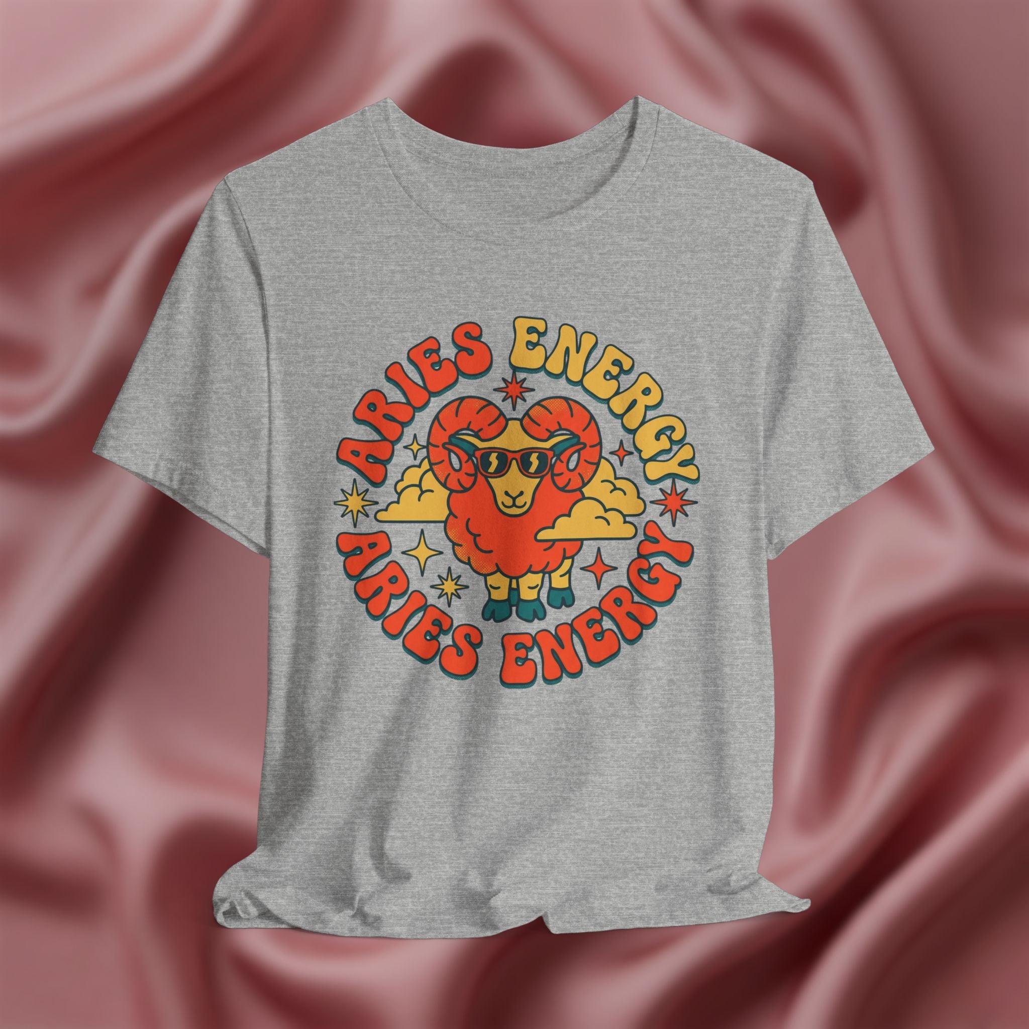 Aries Zodiac Energy Tee