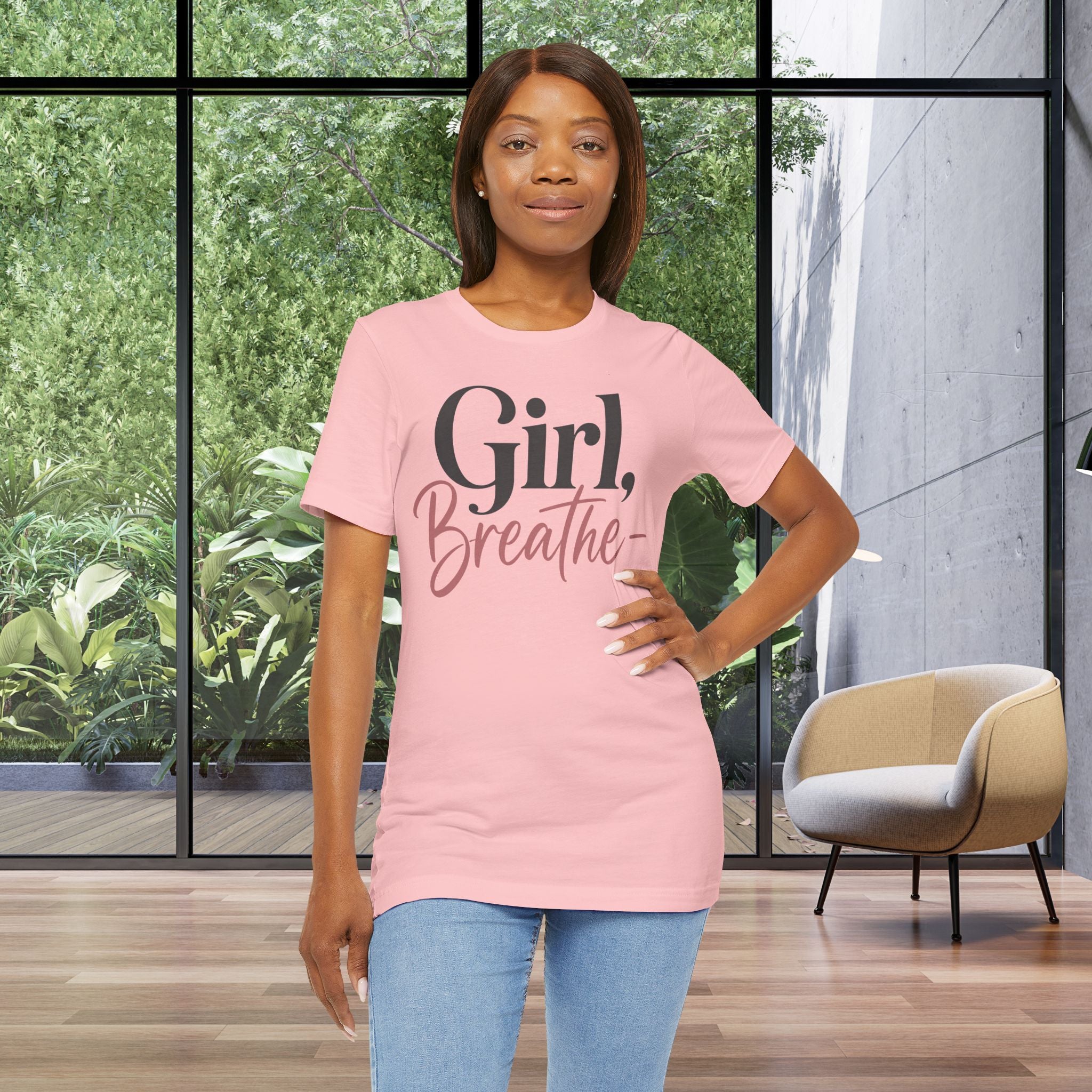 Girl, Breathe Graphic Tee