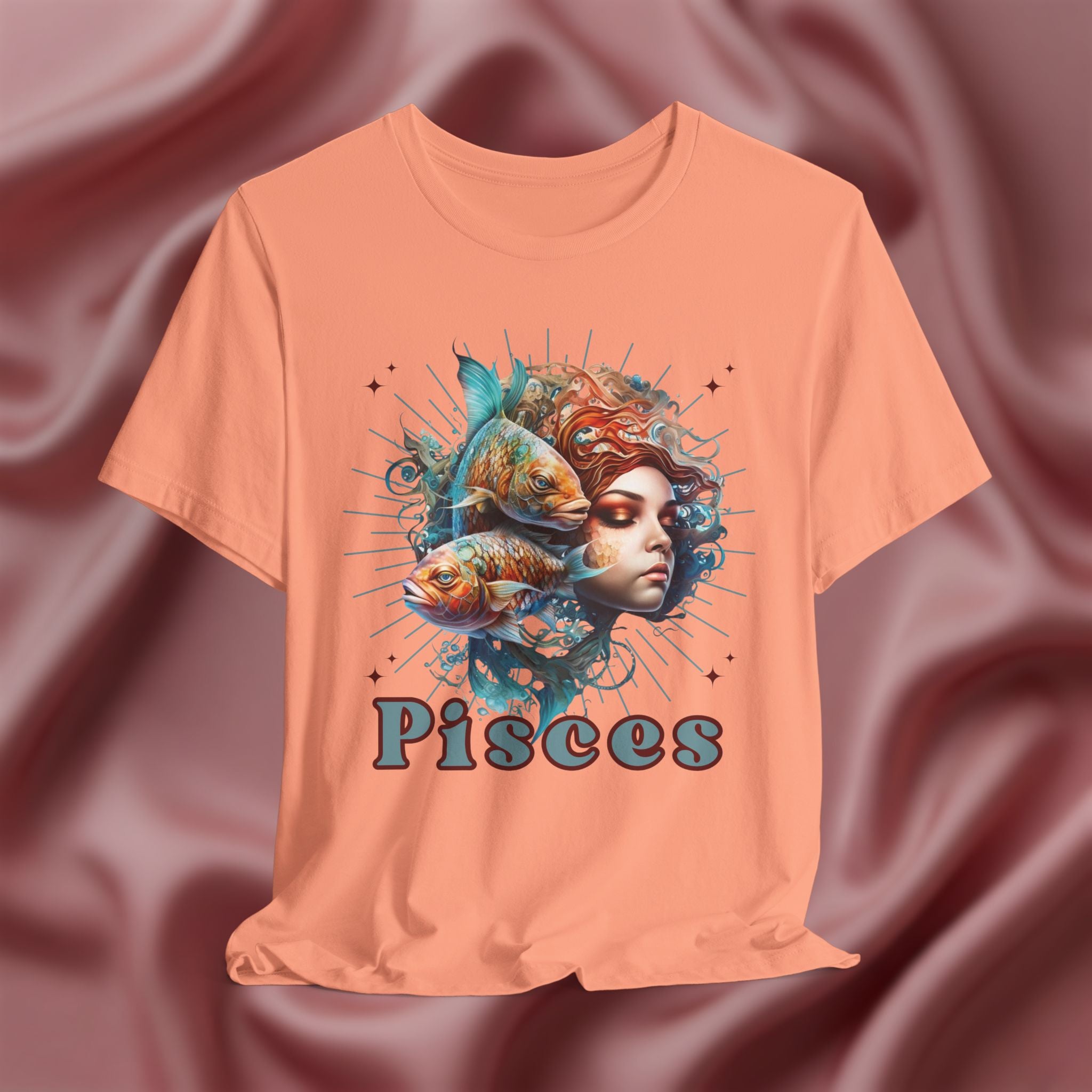 Pisces Zodiac Graphic Tee