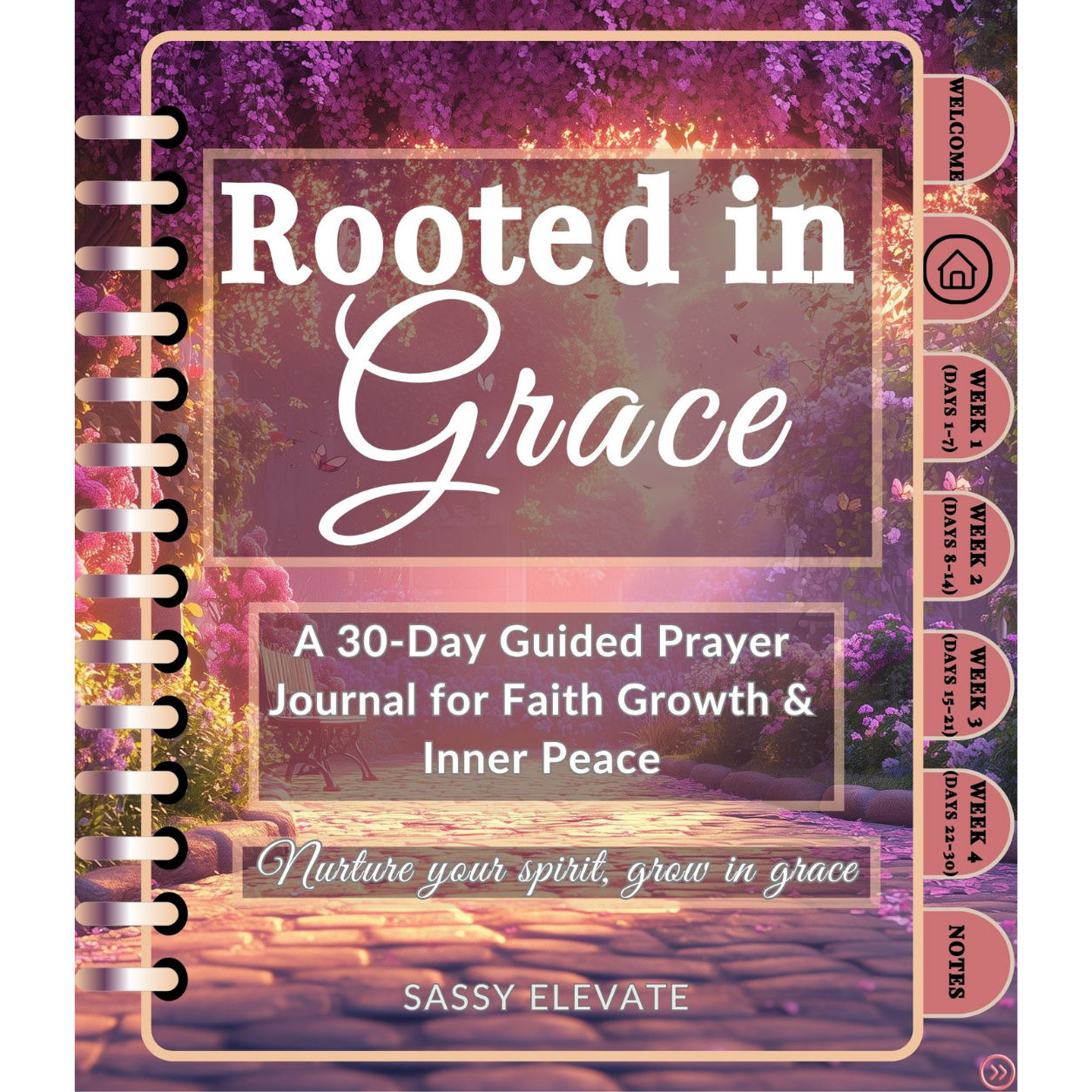 Rooted in Grace - 30-Day Interactive Digital Prayer Journal